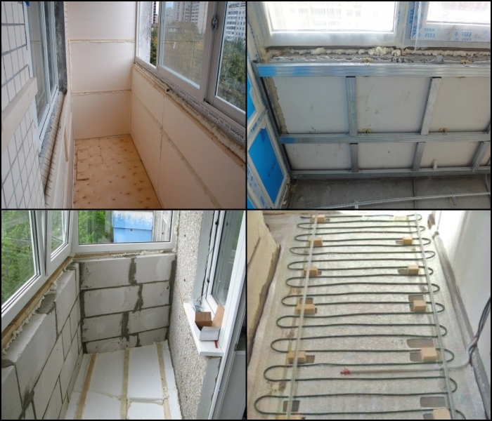 Отделка балкона самостоятельно - пошаговая инструкция с использованием различных материалов